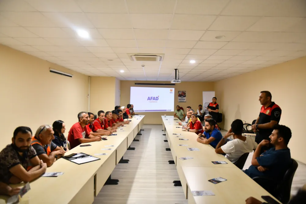 AFETLERE KARŞI DİRENÇLİ BİR TOPLUM OLUŞTURULUYOR