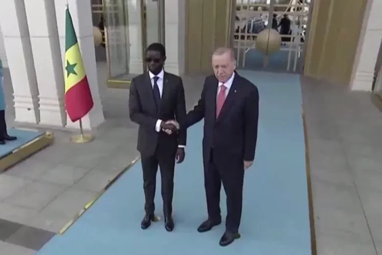 Erdoğan, Senegal Cumhurbaşkanı Diakhar Faye