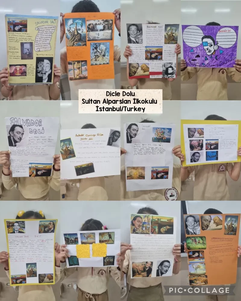 Minik Yüreklerden Büyük Ressamlar Geçidi