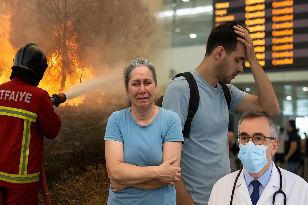 Yangın Hayatı Felç Etti